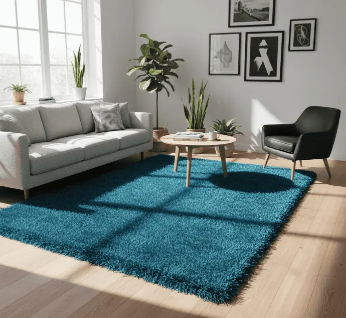 Luxury Shaggy Carpet – Soft, Plush & Stylish | Kamal Collections