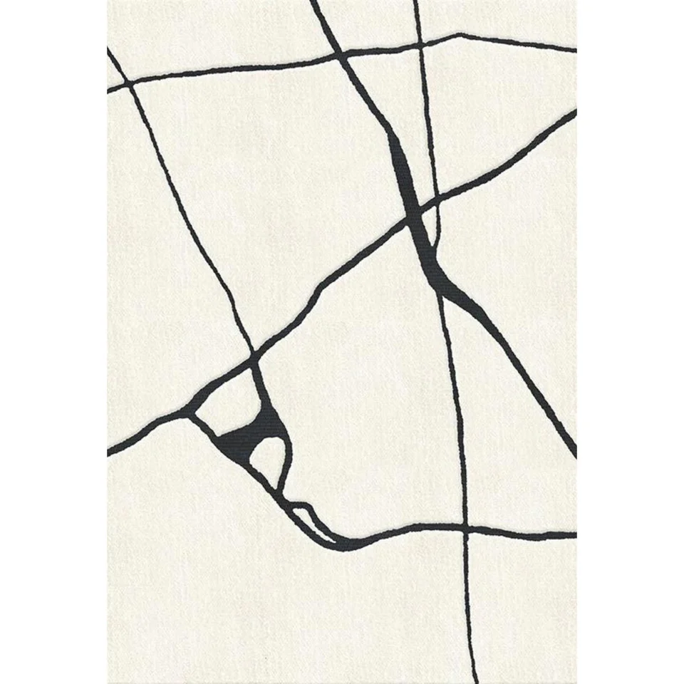 Glacier Hand Tufted Wool Designer Carpet  (3 x 5 ft)