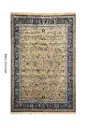Gold Persian Silk Carpet For Living Room & Bedroom 