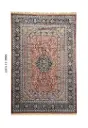 Rust Persian Silk Carpet For Living Room & Bedroom 