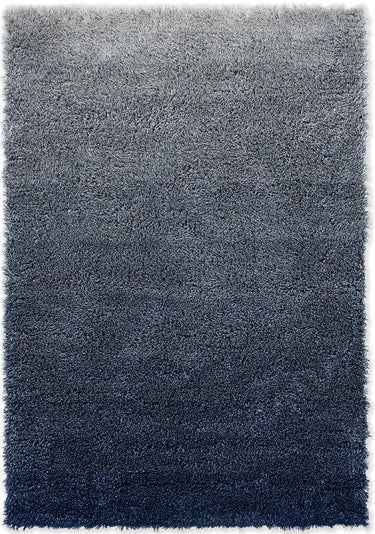 Silver Handcrafted Microfiber Solid Super Soft Shaggy Carpet  (2 x 8 ft)