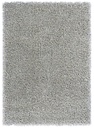 Grey Handcrafted Microfiber Solid Super Soft Shaggy Carpet 