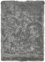 Grey Handcrafted Microfiber Solid Super Soft Shaggy Carpet 