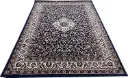 Blue Persian Wool Traditional Carpet 