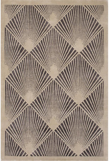 Primadonna Viscose / Wool Handwoven Abstract Luxury Viscose Rug 