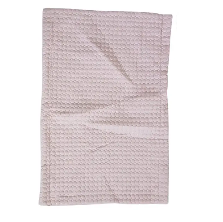 Soft Quilted Dot/Honeycomb Texture Place Mat (Blush/Pale Pink) 